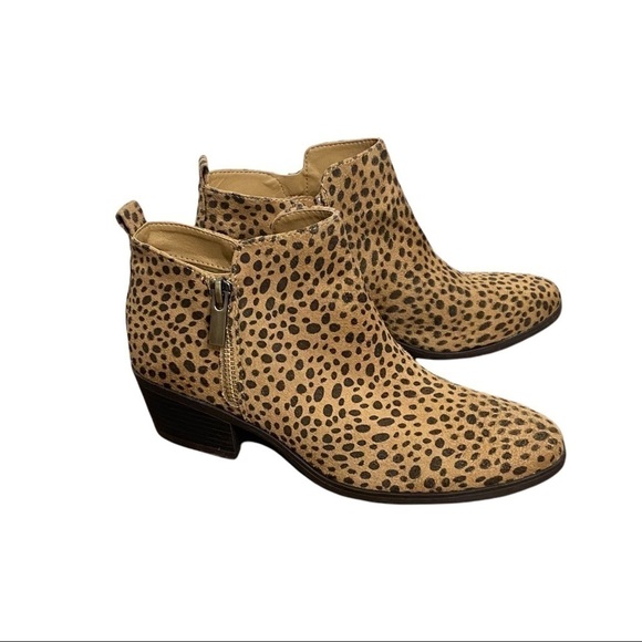 Eva & Zoe Khloe Leopard Booties, Size 6.5 - Picture 3 of 10